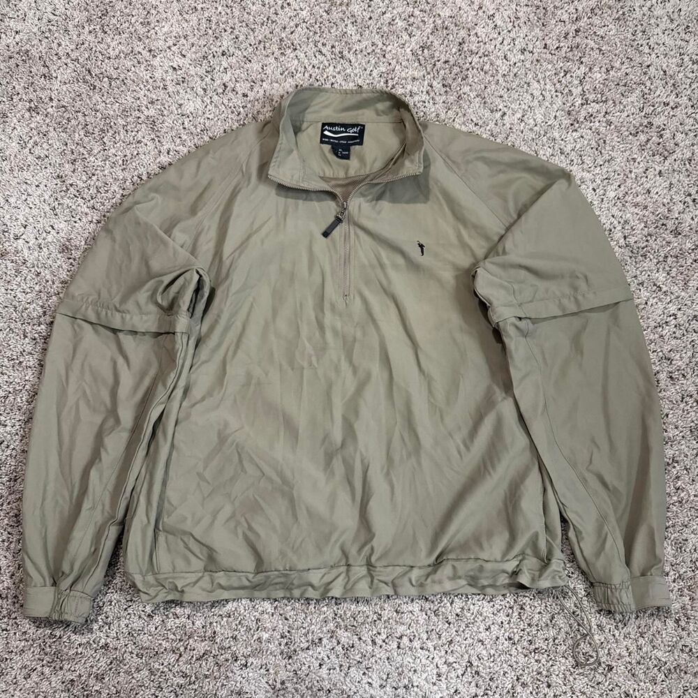 Unbranded Men's Khaki and Green Jacket